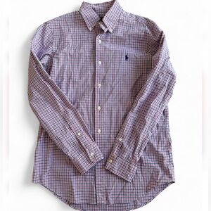 Polo-ralph-lauren Men's Pink and Blue Shirt